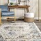 Nuloom Ainsley Distressed Medallion Area Rug 6ft AWSK03A-S606 - alternate 2